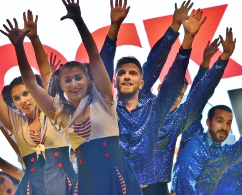 dans rock 'n' roll Trupa The Sky Iasi