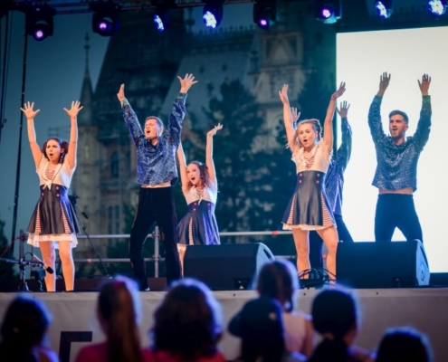 dans rock 'n' roll Trupa The Sky Iasi