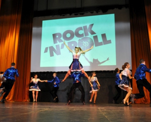 dans rock 'n' roll Trupa The Sky Iasi