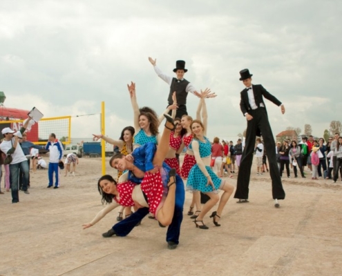 dans rock 'n' roll Trupa The Sky Iasi
