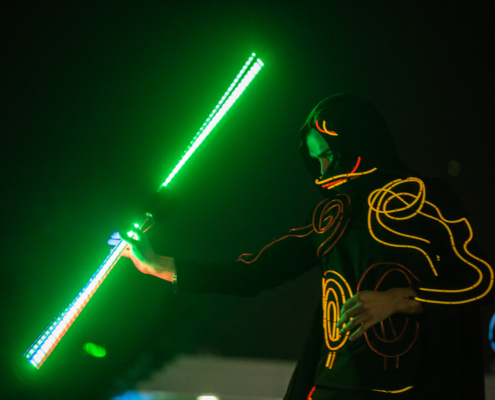 Costume cu lumini LED Trupa The Sky Iasi