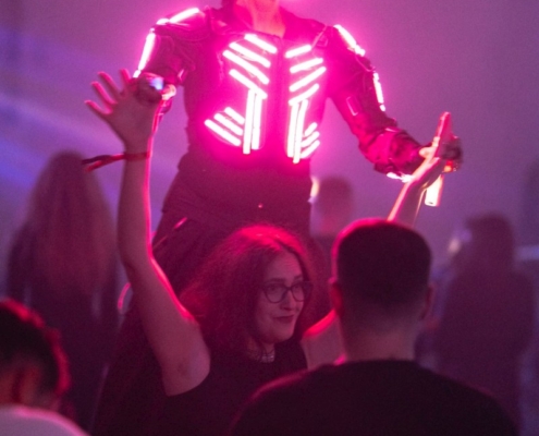 Costume cu lumini LED Trupa The Sky Iasi