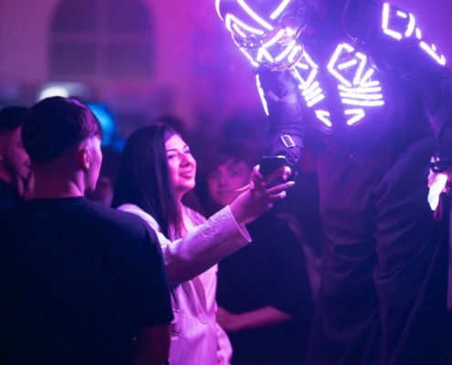 Costume cu lumini LED Trupa The Sky Iasi