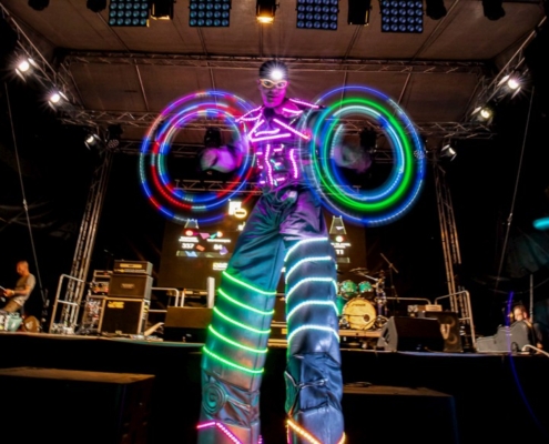 Costume cu lumini LED Trupa The Sky Iasi