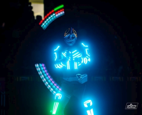 Costume cu lumini LED Trupa The Sky Iasi