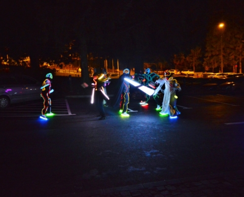 Costume cu lumini LED Trupa The Sky Iasi