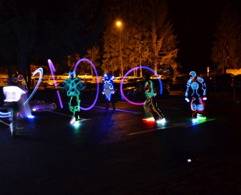 Costume cu lumini LED Trupa The Sky Iasi