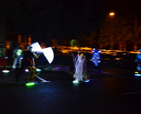 Costume cu lumini LED Trupa The Sky Iasi