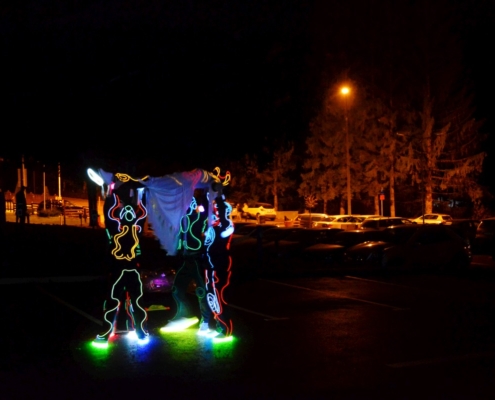 Costume cu lumini LED Trupa The Sky Iasi