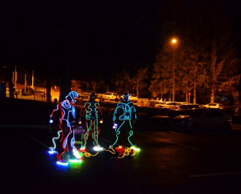 Costume cu lumini LED Trupa The Sky Iasi