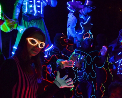 Costume cu lumini LED Trupa The Sky Iasi