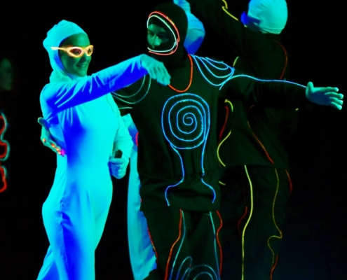 Costume cu lumini LED Trupa The Sky Iasi
