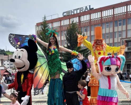 Mascote pentru copii Trupa The Sky Iasi