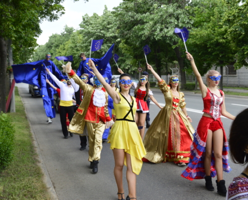 Parade stradale Trupa The Sky Iasi