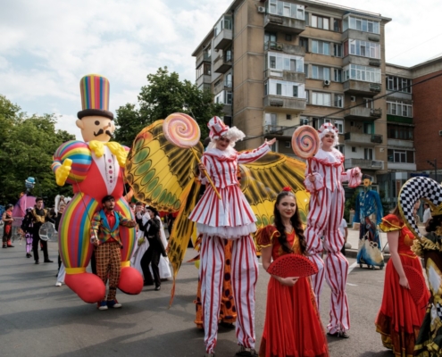 Parade stradale Trupa The Sky Iasi