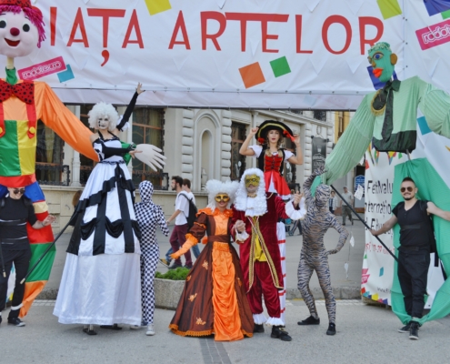 Parade stradale Trupa The Sky Iasi
